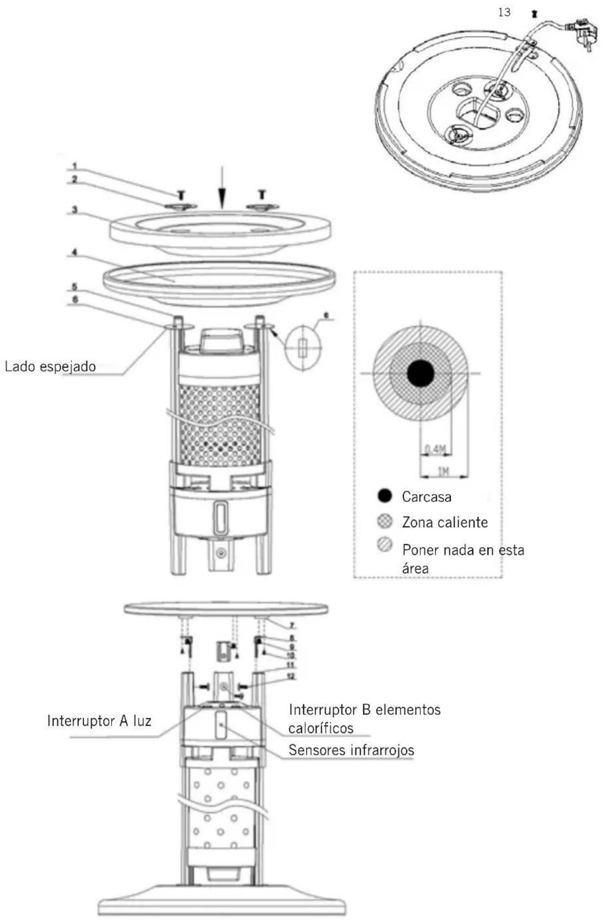 UNOLD 86745 - Indicaciones de seguridad para la colocacion y el uso del aparato - 4