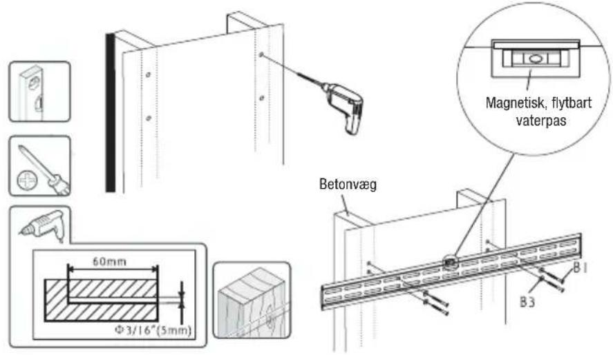 Biltema 24792 - VÆGBESLAG 32"-65" - 2