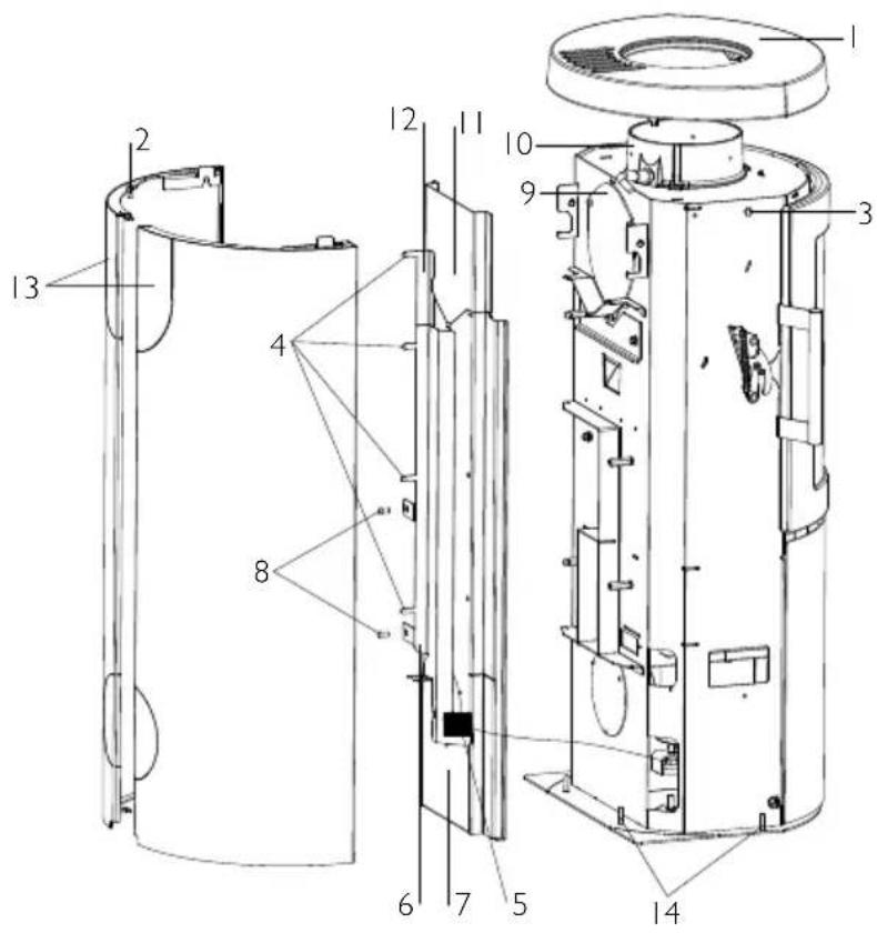 Hwam 3130 - Table de matières, Français - 6