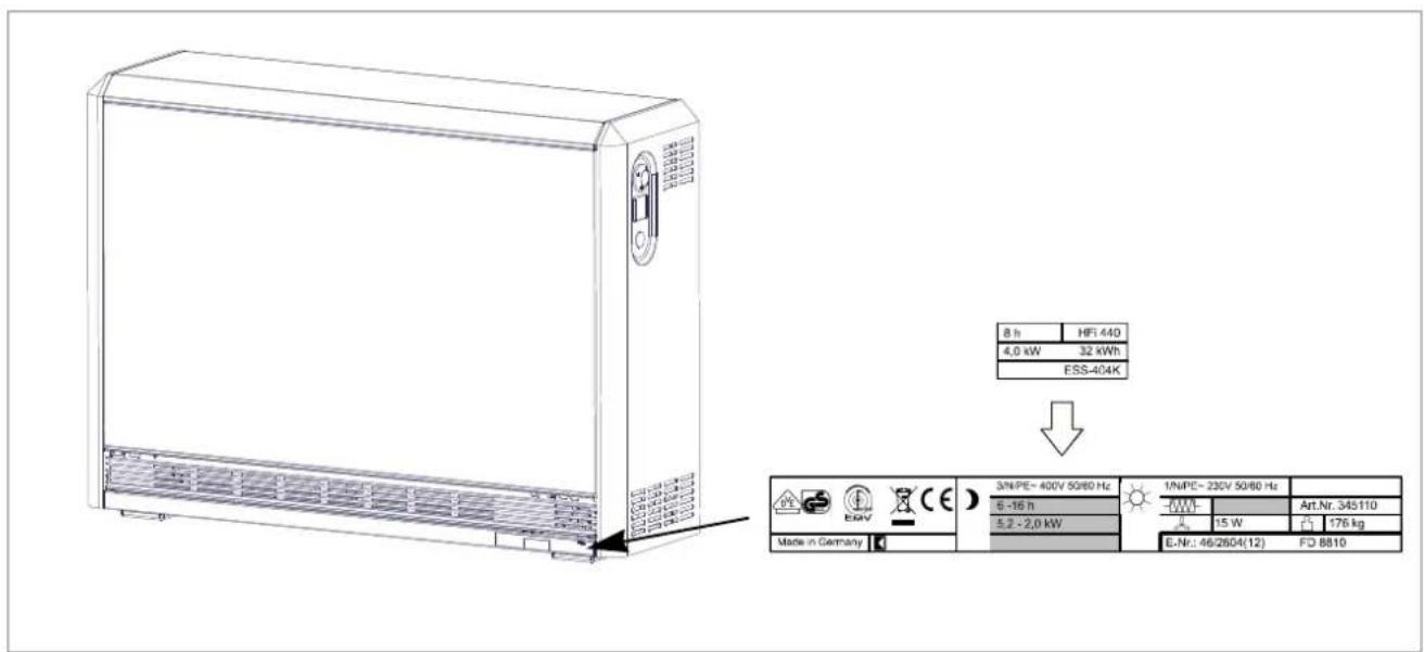DIMPLEX VFMi 30C - Côté droit : - 2