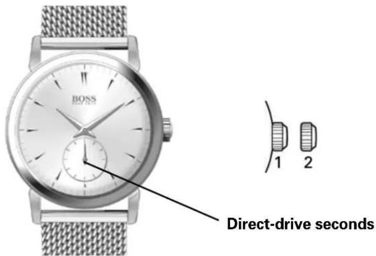 Hugo Boss Chronograph 1513357 - WATCHES WITH MULTIPLE FUNCTIONS 2 or 3 hands &amp; small seconds - 1