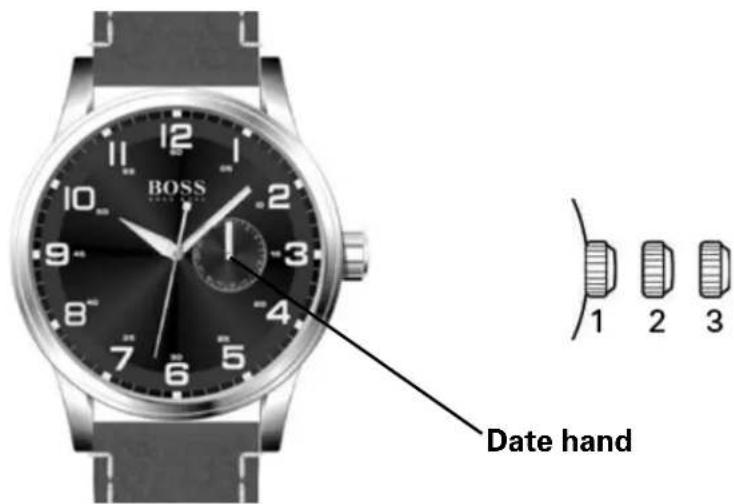 Hugo Boss Pilot Edition 1513329 - WATCHES WITH MULTIPLE FUNCTIONS 3 hands - date counter - 1