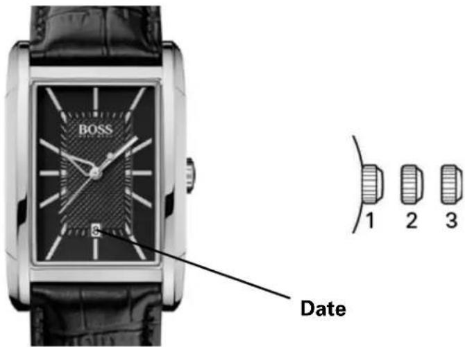 Hugo Boss Chronograph 1513318 - WATCHES WITH SIMPLE FUNCTIONS 2 or 3 hands - Hours - Minutes - Date aperture(s) - 1