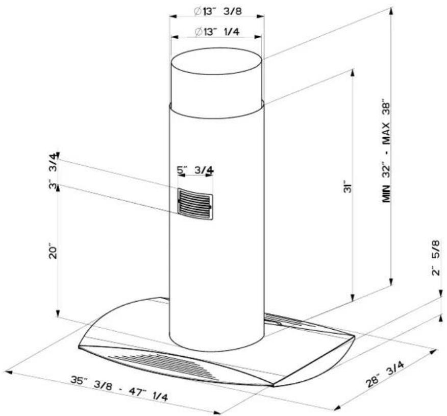 FABER Axia Isola - PLAN DE L'INSTALLATION - 2