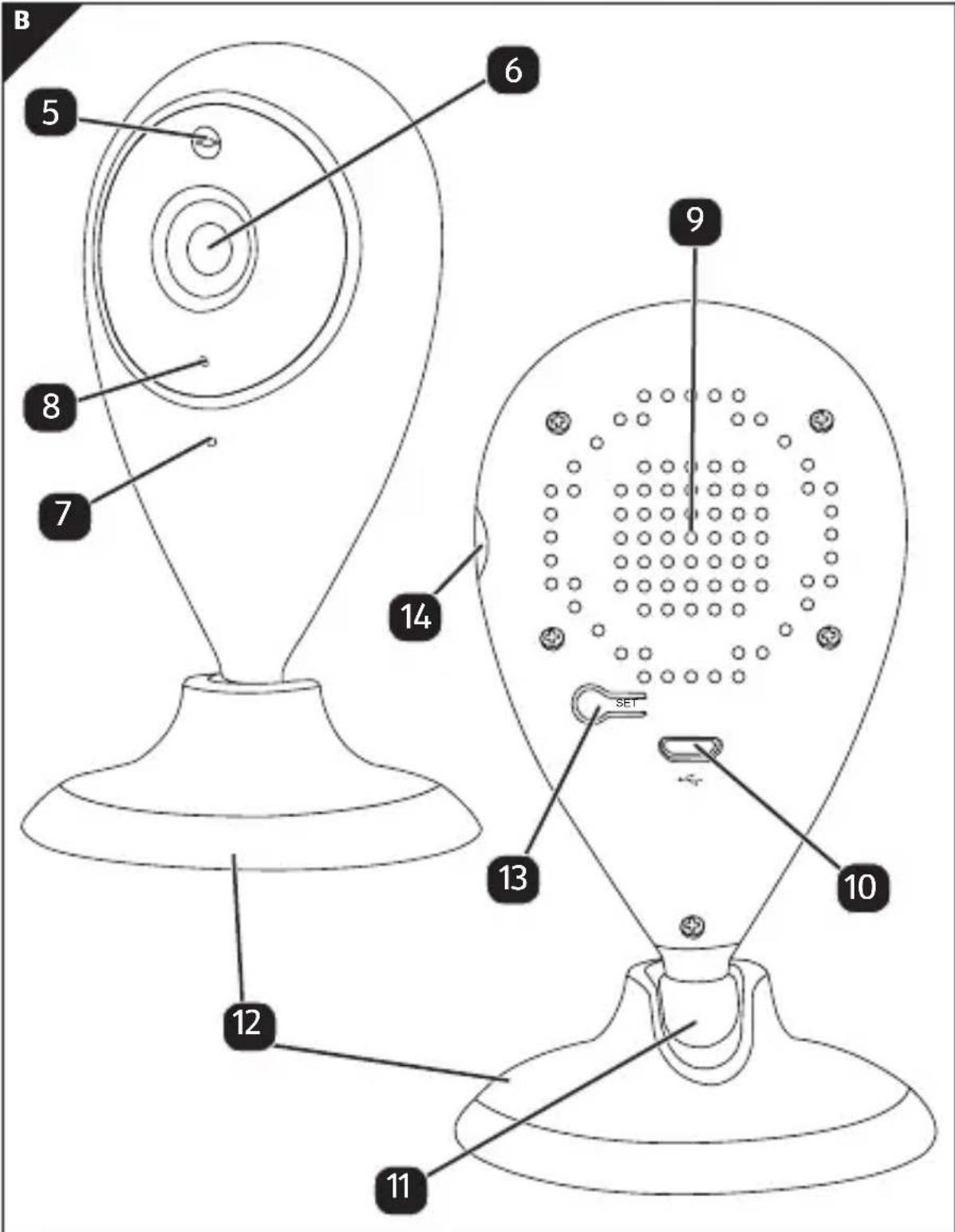 Maginon IPC3 AC - Caméra de surveillance IP - 4