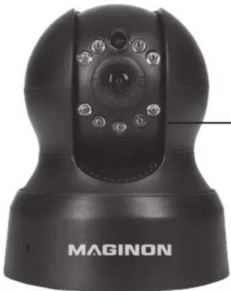 Maginon IPC100 AC - Désignation des pièces - 1