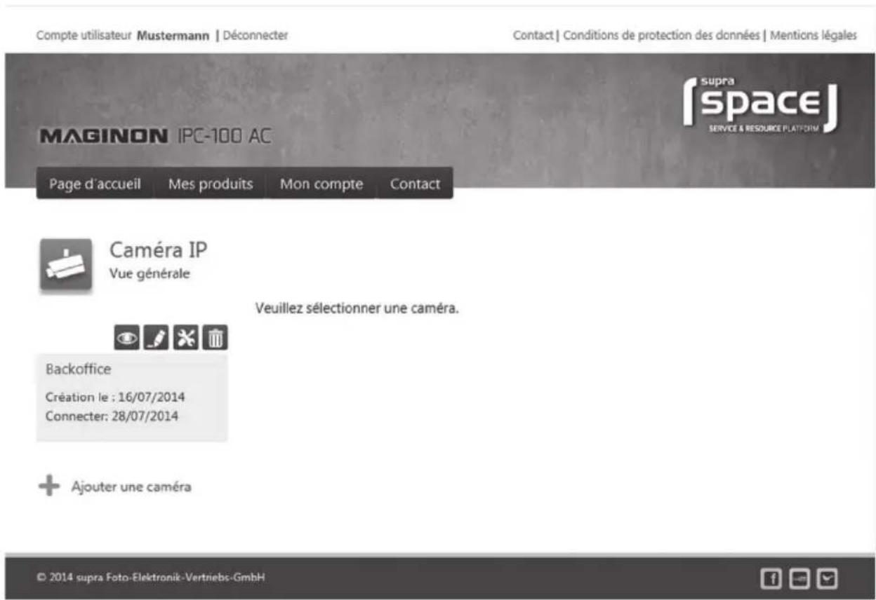 Maginon IPC100 AC - Appeler « supra space - 1