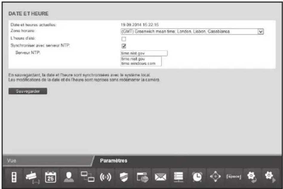 Maginon IPC100 AC - Date et heures - 1