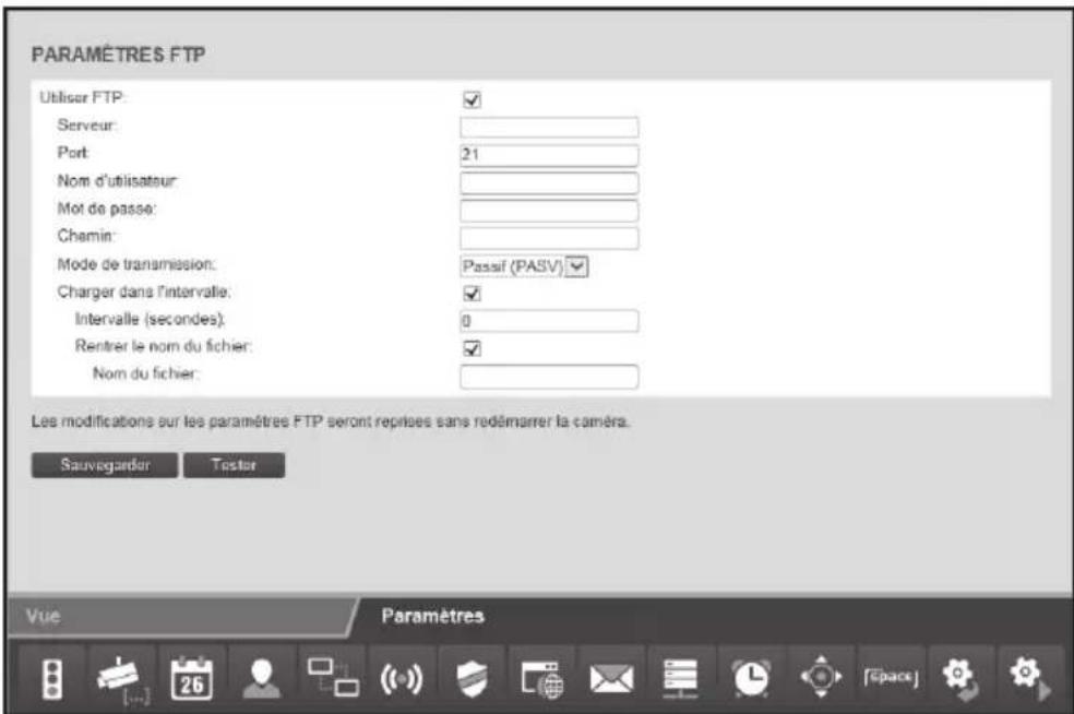 Maginon IPC100 AC - Réglages FTP - 1