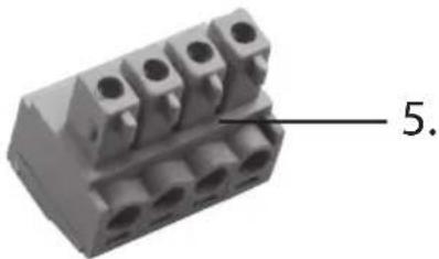 Maginon IPC100 AC - Désignation des pièces - 4