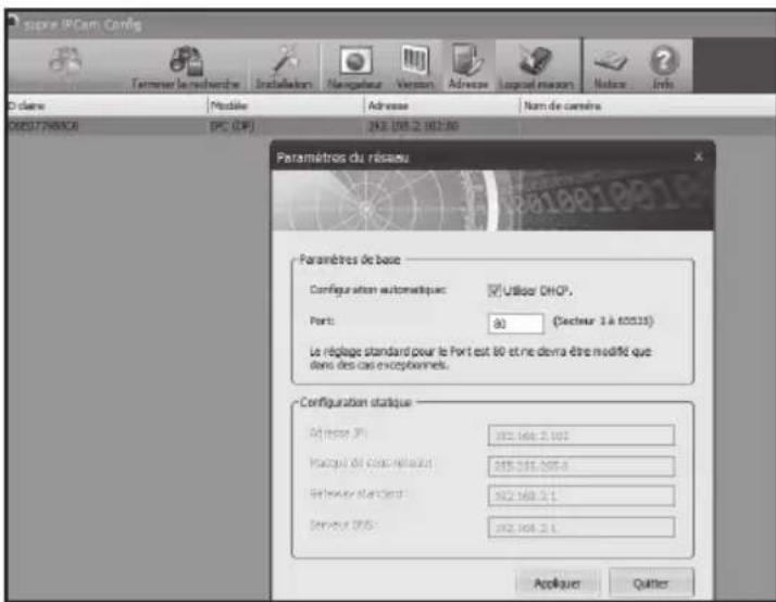 Maginon IPC100 AC - Le programme maginon ipcam config - 2