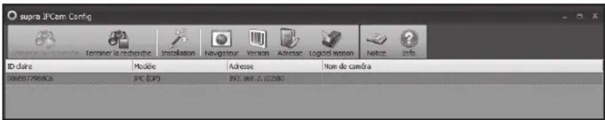 Maginon IPC100 AC - Le programme maginon ipcam config - 1