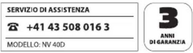 Maginon NV 40D - Inserimento delle batterie - 2