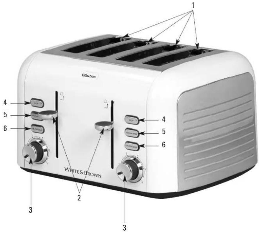 WHITE AND BROWN TA 644 - DESCRIPTION DE L'APPAREIL - 1