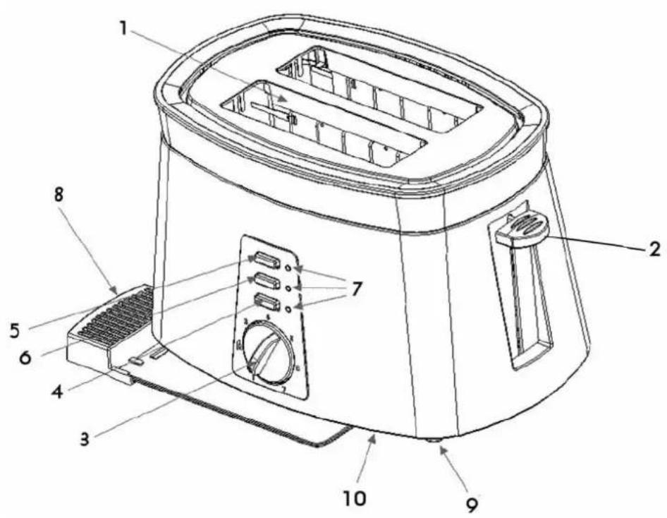WHITE AND BROWN TA 635 - DESCRIPTION DE L'APPAREIL - 1