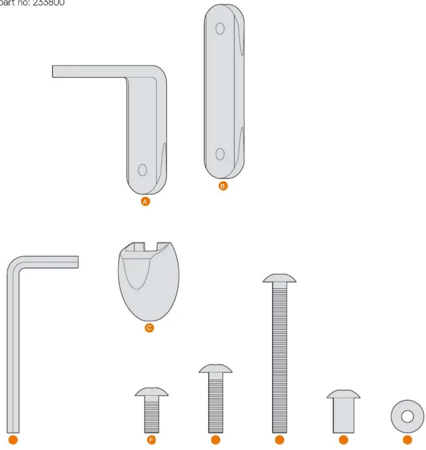 STOKKE Sleepi Extension Bed - Stokke® Sleeppi™ Bed Screw Bag - 1