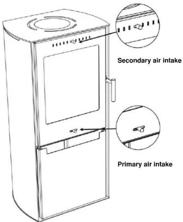 ADURO Asgard 91 - How do I light a fire in the wood burning stove? - 1