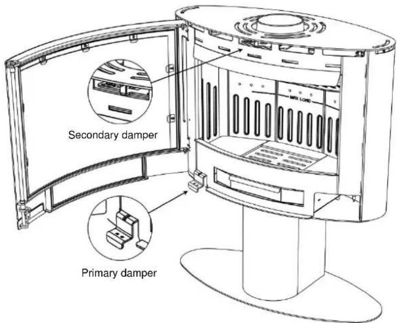 ADURO 154 - Lighting a fire in the wood burning stove - 1