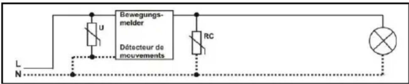 Züblin Swiss Garde SG 3100 IR - Schémas de branchement - 4