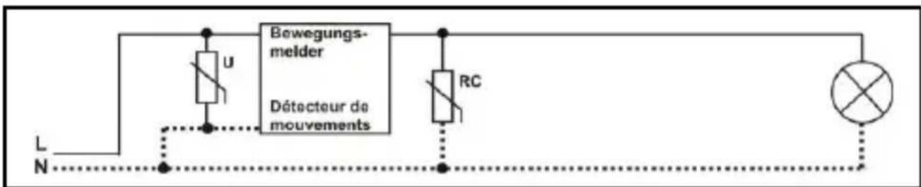 Züblin Swiss Garde SG 2100 IR - Schemas de branchement - 4