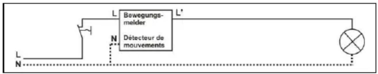 Züblin Swiss Garde SG 2100 IR - Schemas de branchement - 1