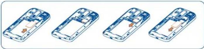 TCL A988 - 插入或取出SIM卡 (2) - 2