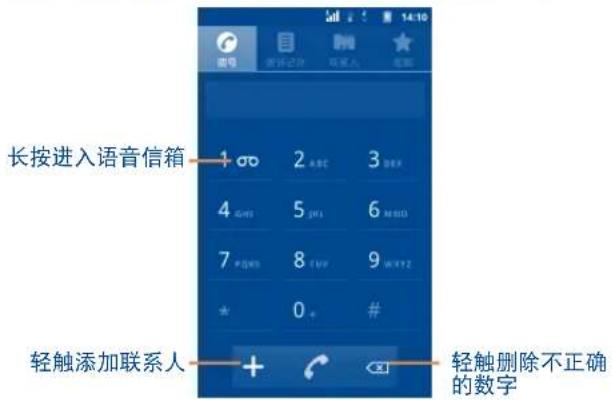 TCL A988 - 拨打电话 - 1