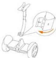 NINEBOT MiniPRO - Install the steering bar - 1