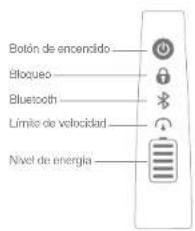 NINEBOT MiniPRO - Iconos del salpicadero - 1
