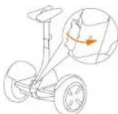 NINEBOT MiniPRO - Installation du guidon de pilotage - 3