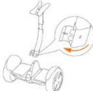 NINEBOT MiniPRO - Instalar la barra de direccion - 1