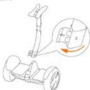 NINEBOT MiniPRO - Installation du guidon de pilotage - 1