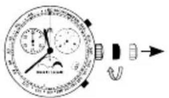 Maurice Lacroix LC 1148 - Einstellen des Datum - 1