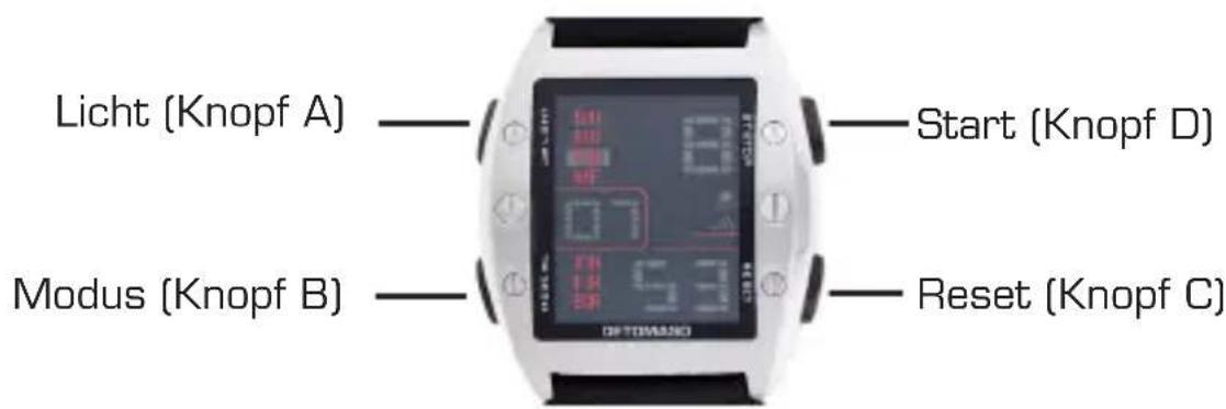 Detomaso Marco DT2004 - Bedienungsanleitung DETOMASO MARCO Digitaluhr - 1
