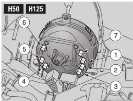 APRILIA Habana 125 (1999) - AMPOULES DES TEMOINS - 2