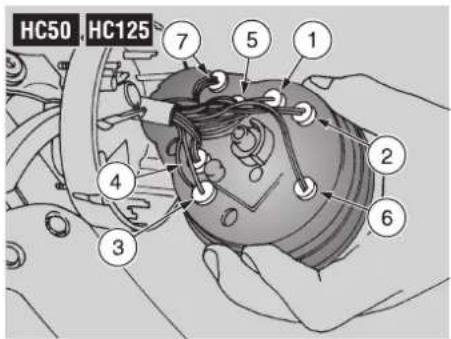 APRILIA Habana 125 (1999) - Pour le remplacement: - 2