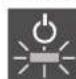BOSCH 1 600 A00 9CS - Luz permanente del indicator en espera (verde) 2 - 1