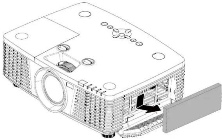 VIEWSONIC PRO9800WUL - 工アフルタ一の清掃 - 2