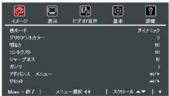 VIEWSONIC PRO9800WUL - OSDを十に一トする - 3