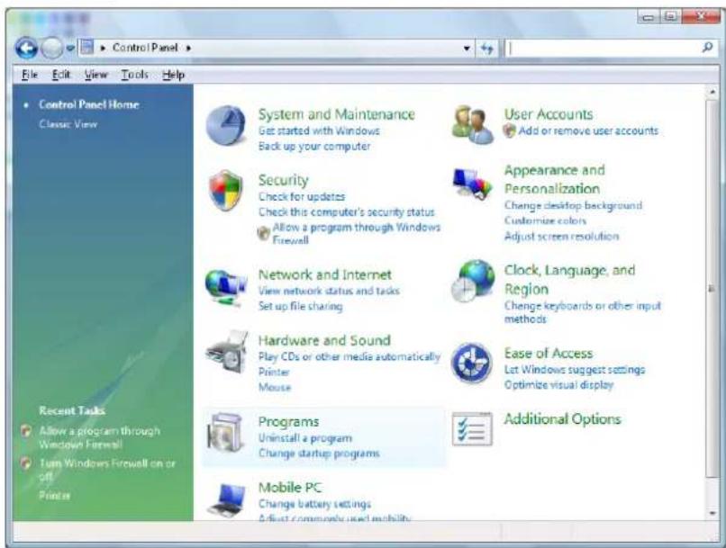 VIEWSONIC PRO9800WUL - Windows VISTA/7/8 TELNET 有効化辦法 - 1
