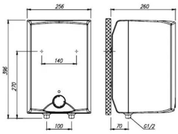 GORENJE GT5UC6 - TECHNICKE VLASTNOSTI PRISTROJE - 1