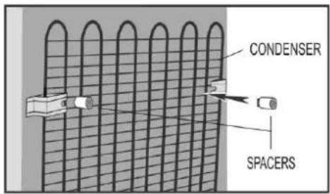 CONDENSER SPACERS