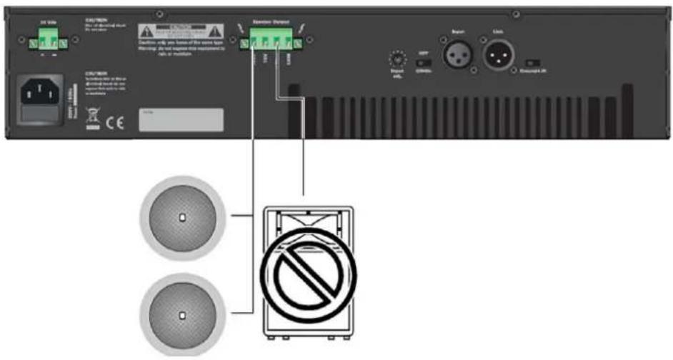 Audac CPA24 - WRONG CONNECTION - 1