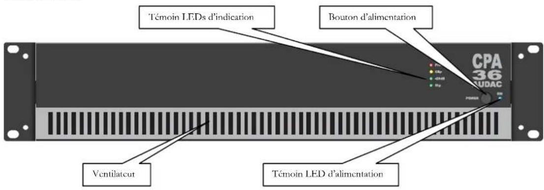 Audac CPA24 - Façade - détaill - 1