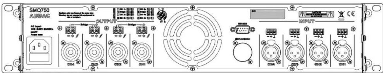 Audac SMQ750 - Série SMQ - 1