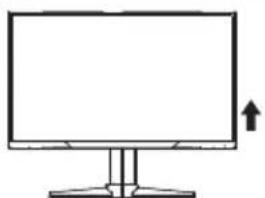 MSI Optix MAG24C - Réglage de la rotation de l'angle - 4