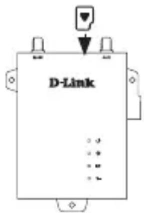 D-LINK DWM312 - Installazione di schede SIM - 1