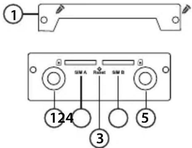 D-LINK DWM312 - Descripción general del hardware - 2