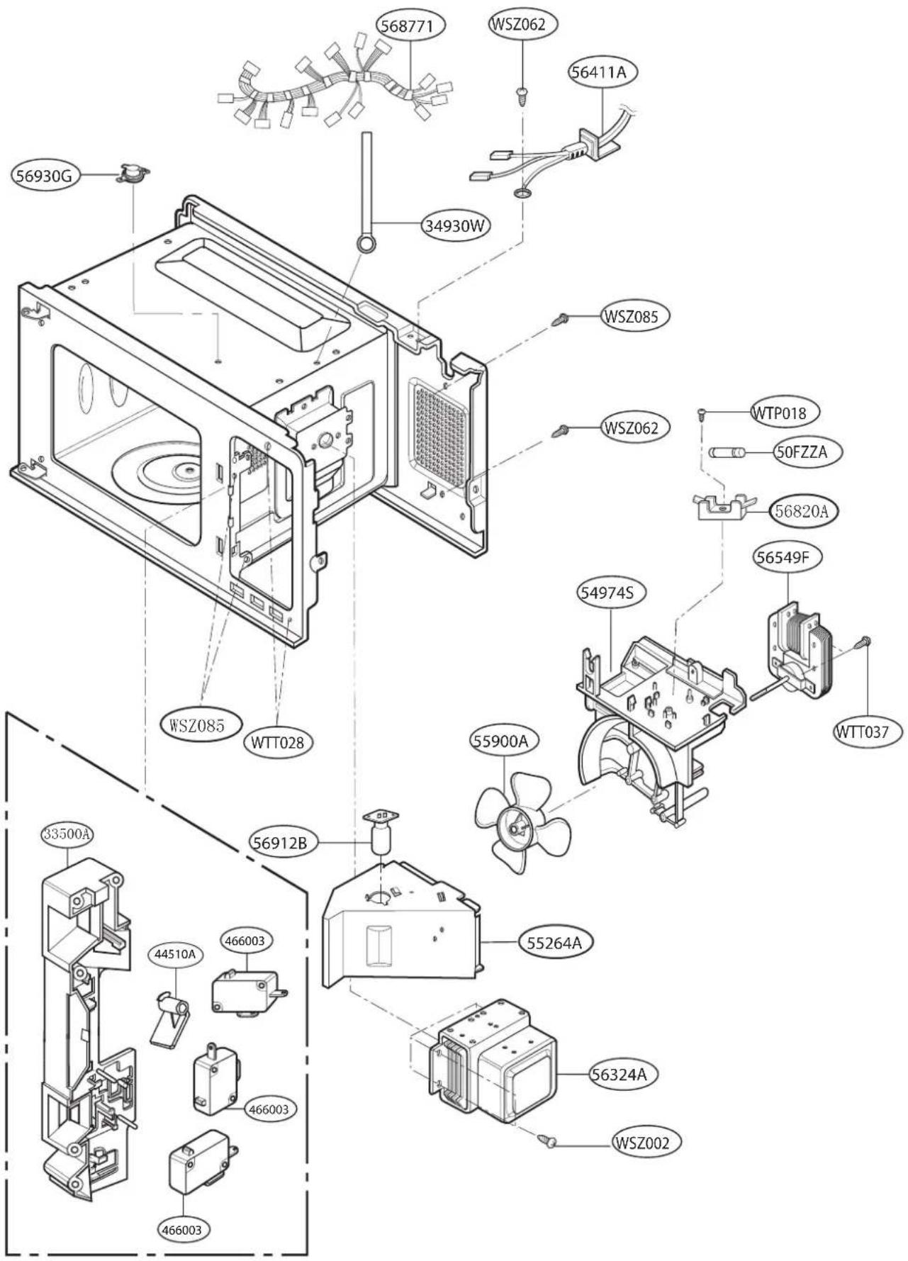 LG MS2355TV - 注意： - 8