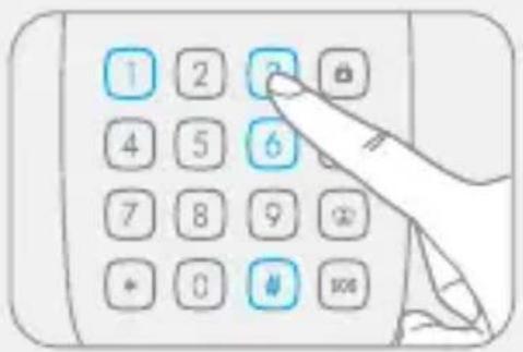 eTiger ESK1A - Activer / Déactivier le désarmement par badge RFID - 2